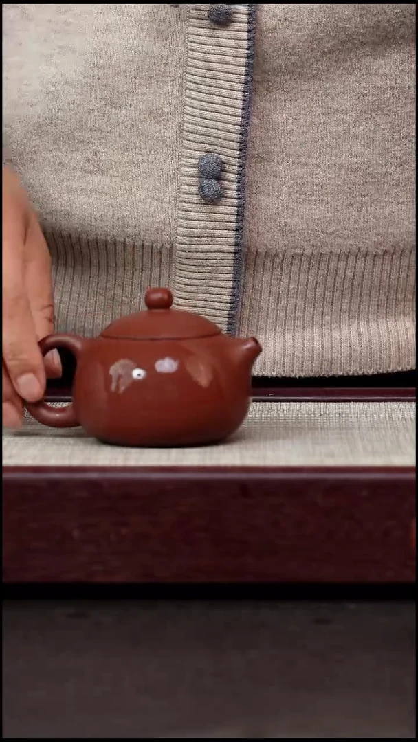 茶杯紫砂底槽清西施