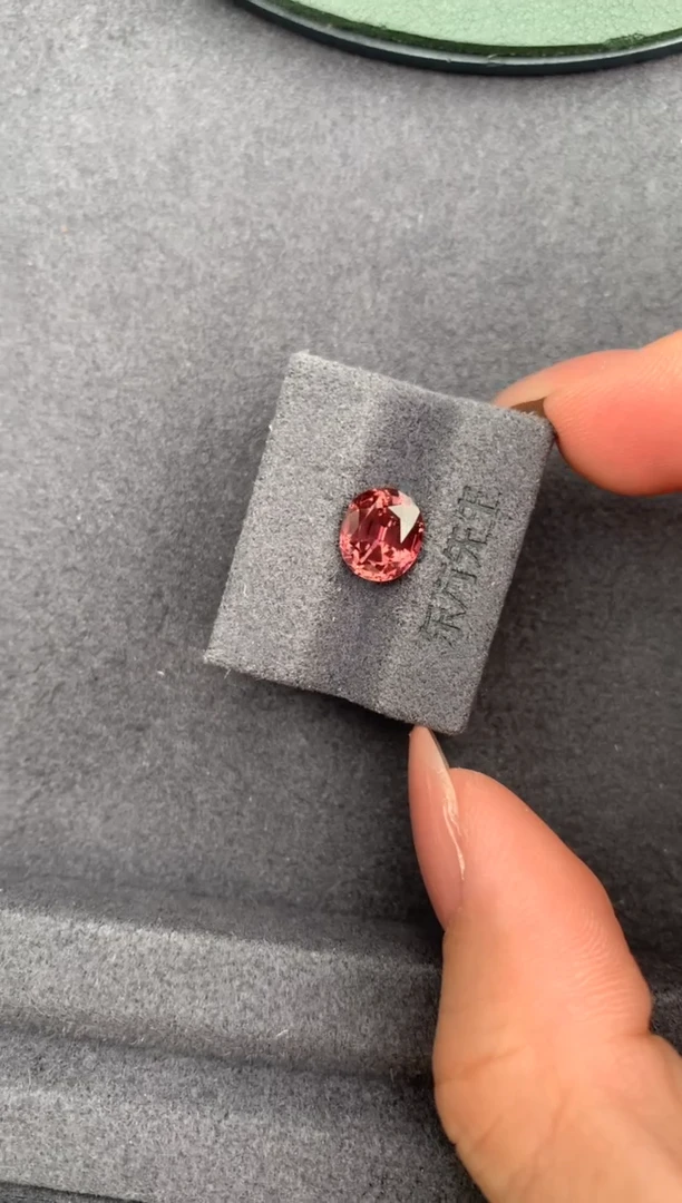 未镶嵌珠宝半成品碧玺2.1ct粉碧玺  FH  定制