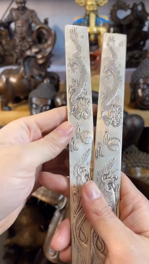 【闪购商品】.龙凤案台摆件 物品摆件