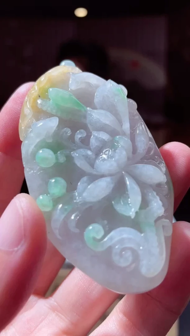 未镶嵌定制翡翠L-QJSX104069（多样性发其一）