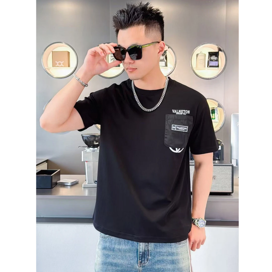 2563新品夏季男士欧货时尚百搭T恤