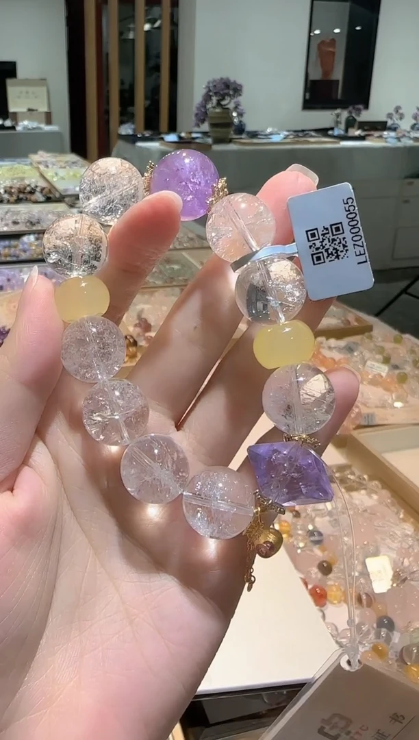 水晶手串未镶嵌手串