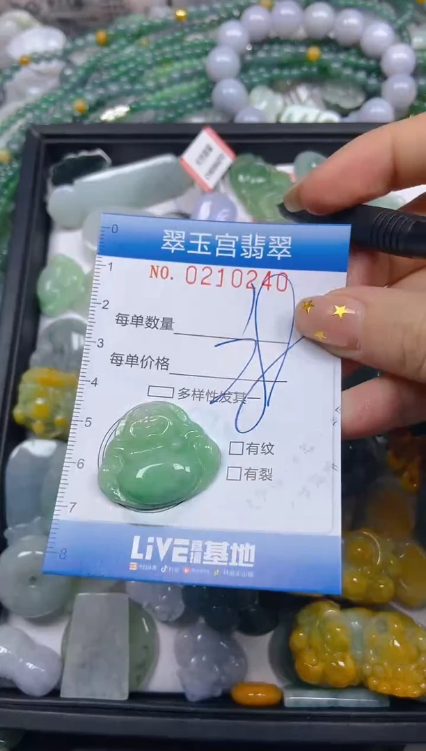 颈饰未镶嵌翡翠闪购C0210240