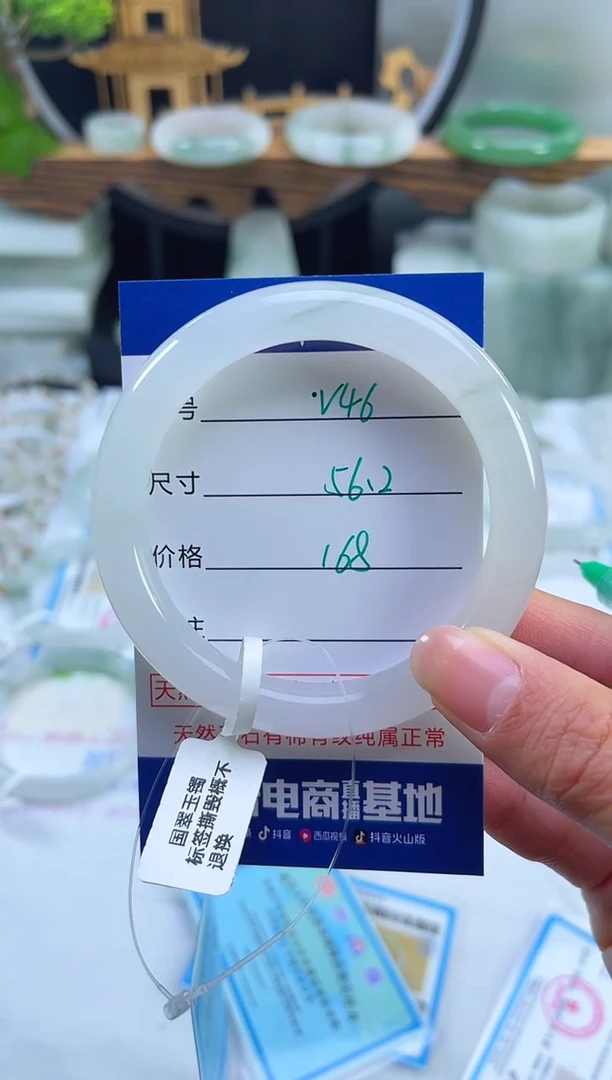 未镶嵌首饰石英质玉（天山翠）46