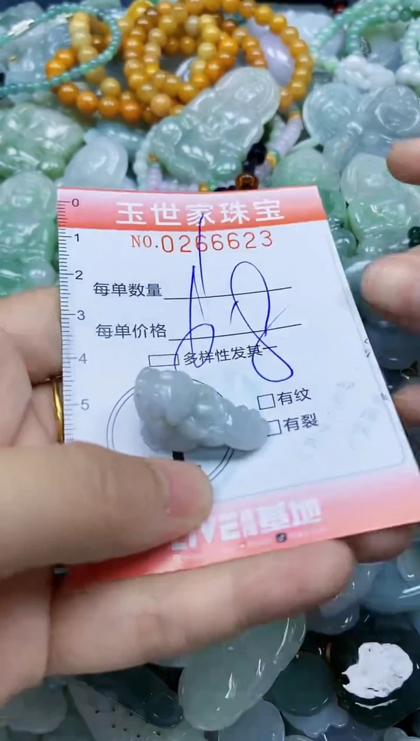 翡翠未镶嵌颈饰闪购0266623