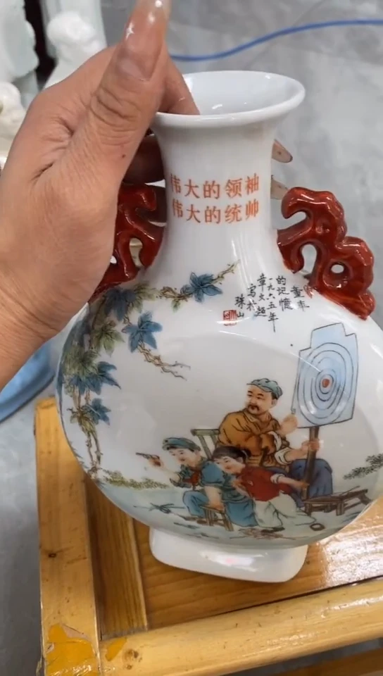 收藏家居装饰摆件真品瓷器老物件