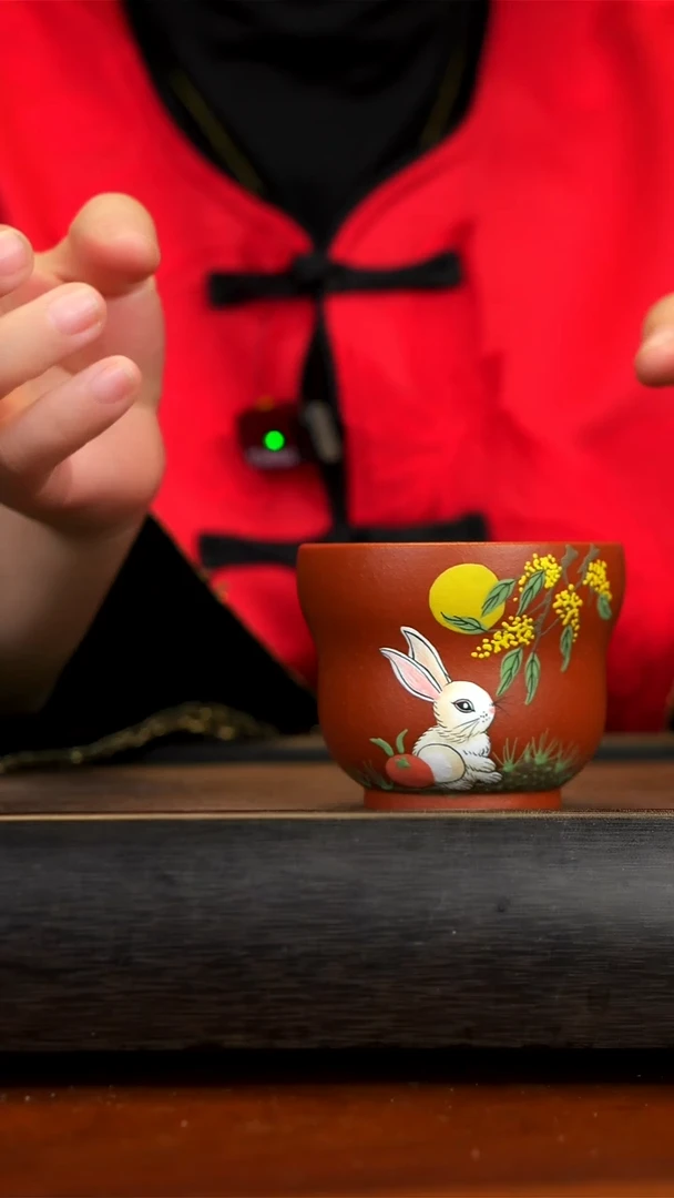 【闪购商品】紫砂茶壶降坡泥月桂兔子杯