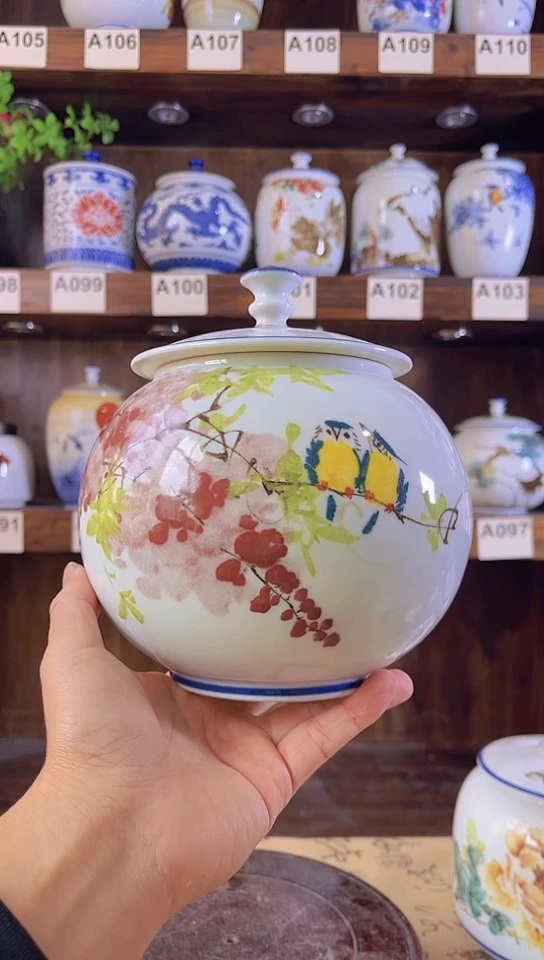 迎君陶瓷纯手工手绘