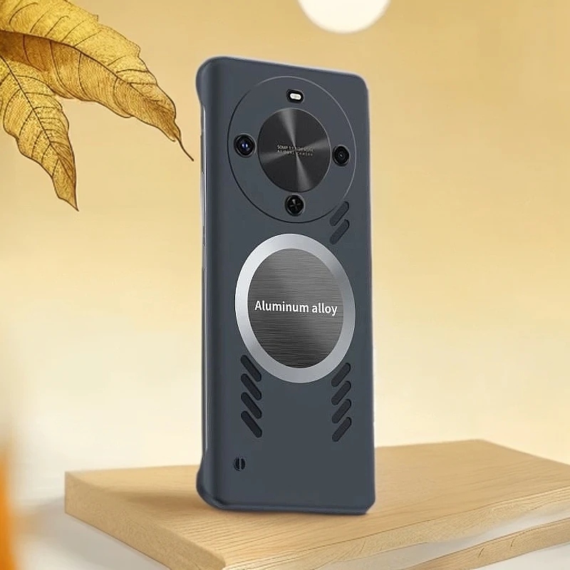 适用华为畅享70x手机壳BRE一AL80保护套男女畅想X70无边框磁吸硬