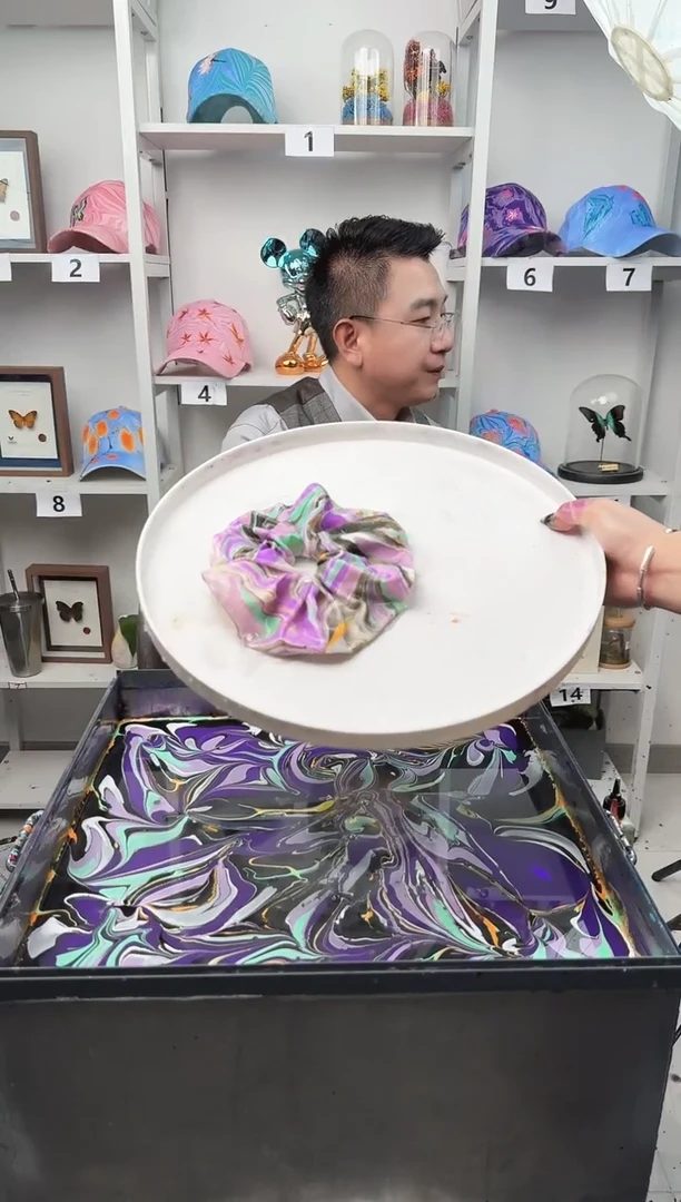 非金属布艺?水拓发饰