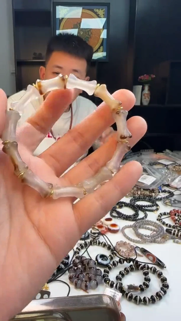 未镶嵌手链玛瑙/玉髓1129-20多样性的发货