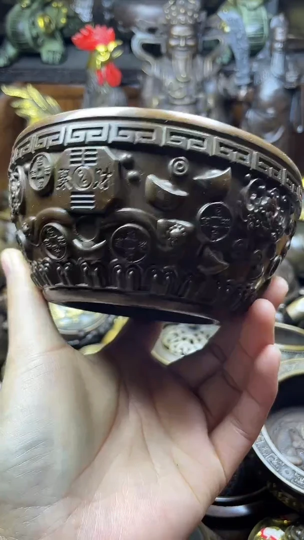 闪购链接，点击下单，有运费险，铜摆件