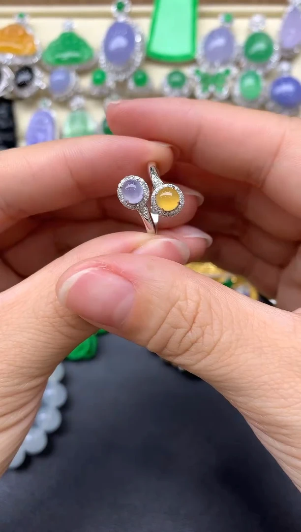 【闪购商品】翡翠戒指18K金镶嵌299-中国好珍宝