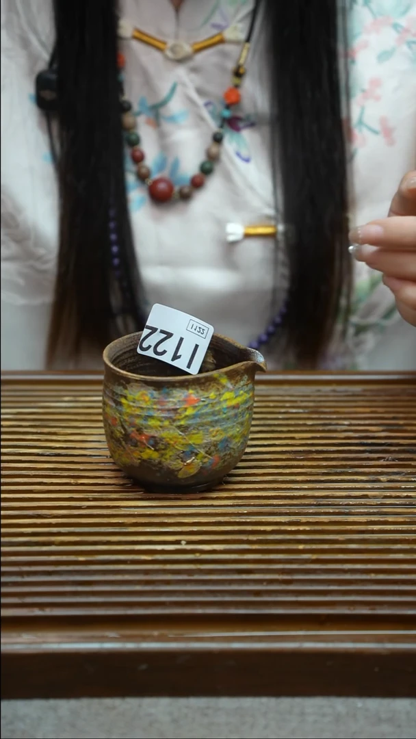 万古烧粗陶手工茶具