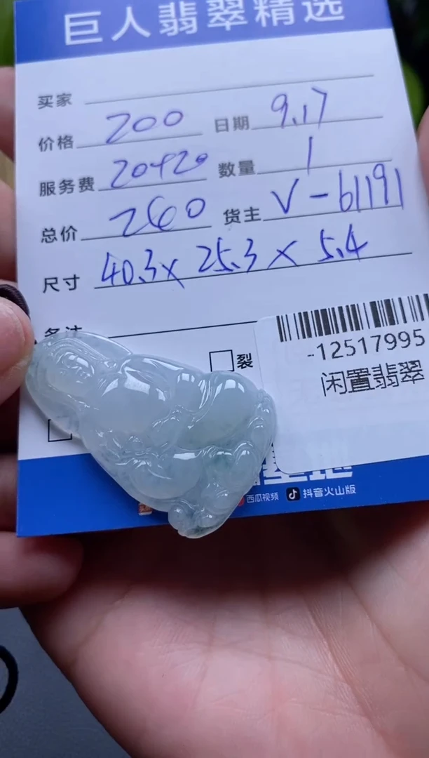 颈饰未镶嵌翡翠多人-12517995