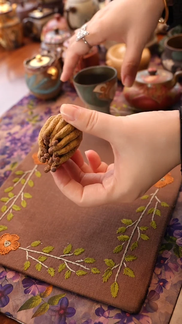 茶壶紫砂段泥佛手