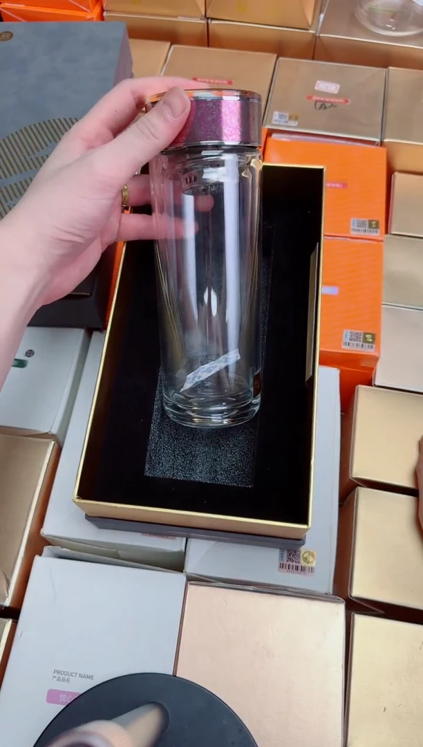 禾器金标沁岚保温杯玫瑰金
