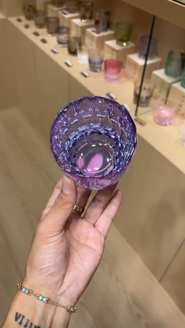 直播间单只 紫色钻杯