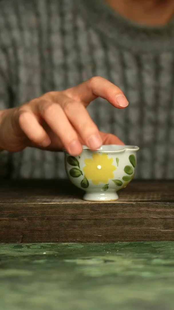 青诗集手工手绘瓷器