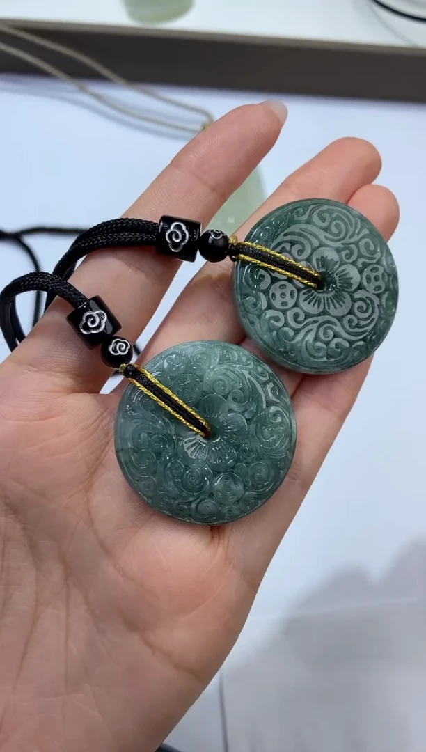 【闪购商品】翡翠挂件未镶嵌279421/平安扣  多样性一件发