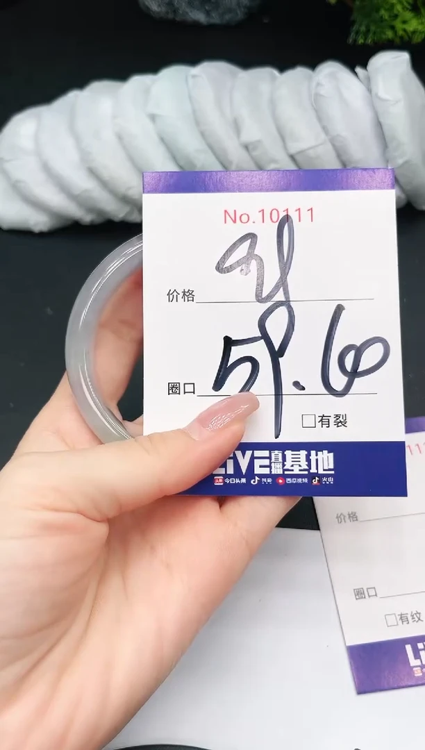 未镶嵌手镯翡翠10111