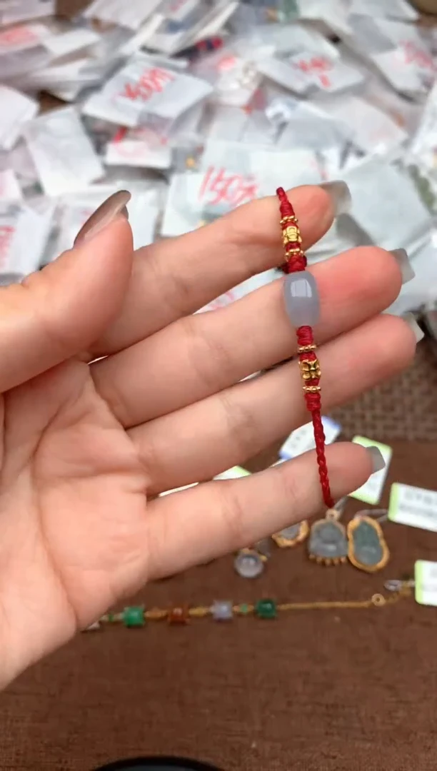 银S925镶嵌挂件翡翠—
