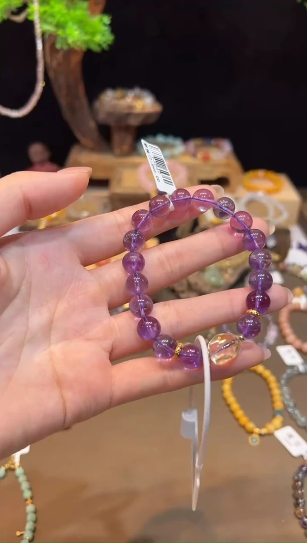 水晶手链未镶嵌手饰@@F4849