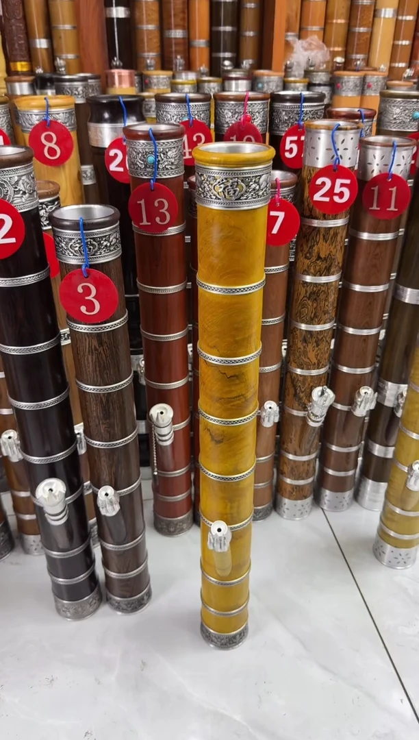 直播间金丝楠木75公分高 内口6.8cm