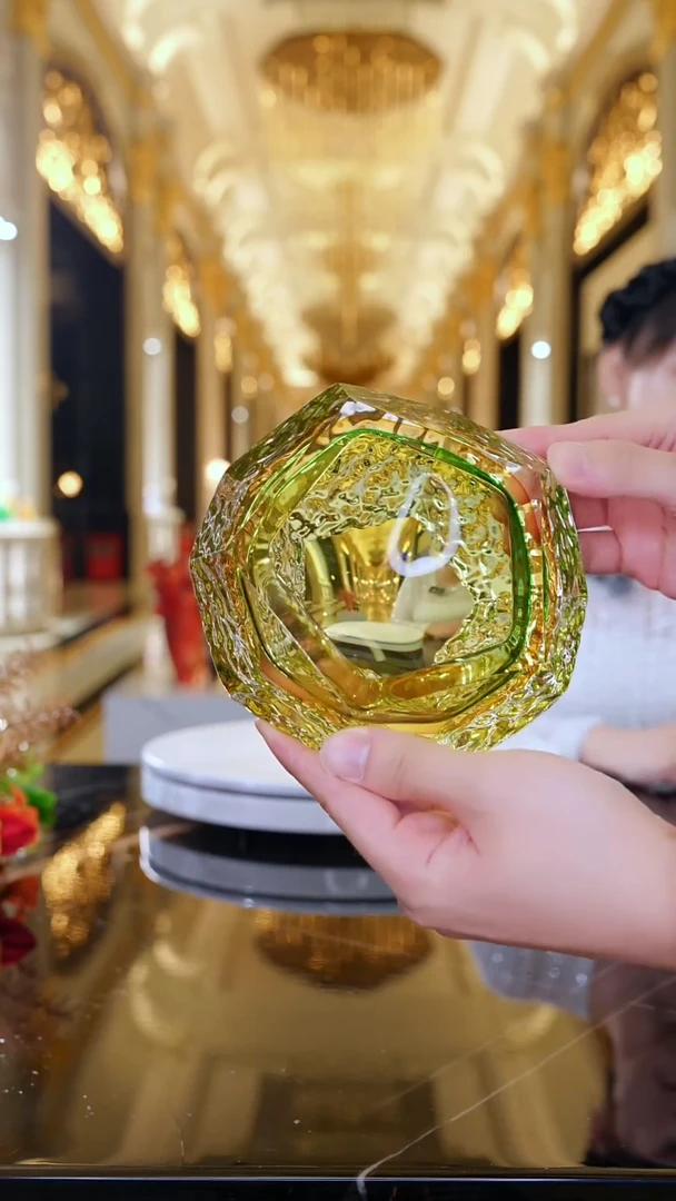 摆件JY0060琉璃艺术烟灰缸