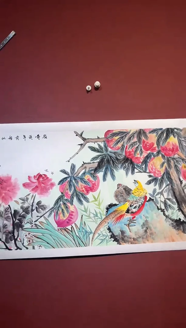 国画师文娟花鸟精品已托底
