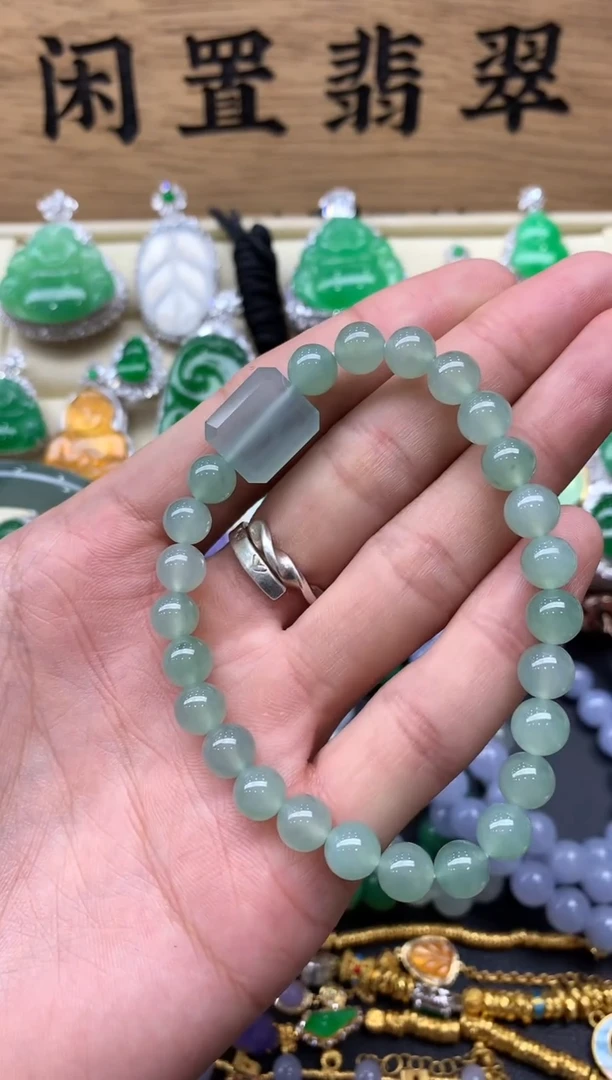 未镶嵌手链翡翠45-中国好珍宝