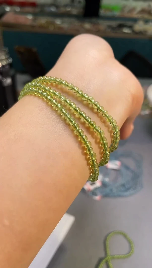 未镶嵌手串橄榄石/114多样性发一件