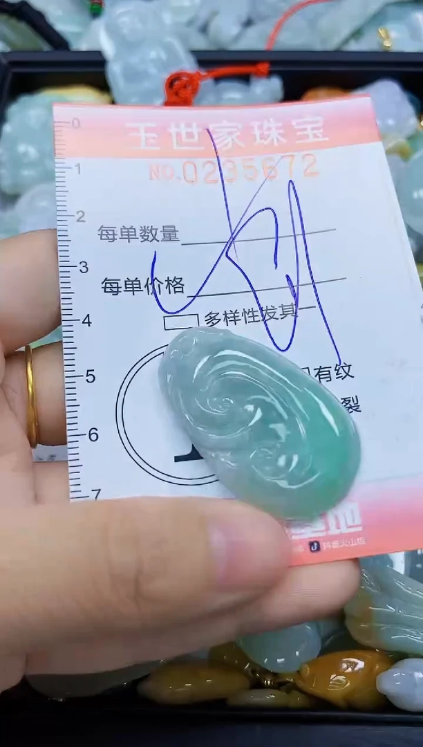 翡翠未镶嵌颈饰闪购0235672多样性发其一