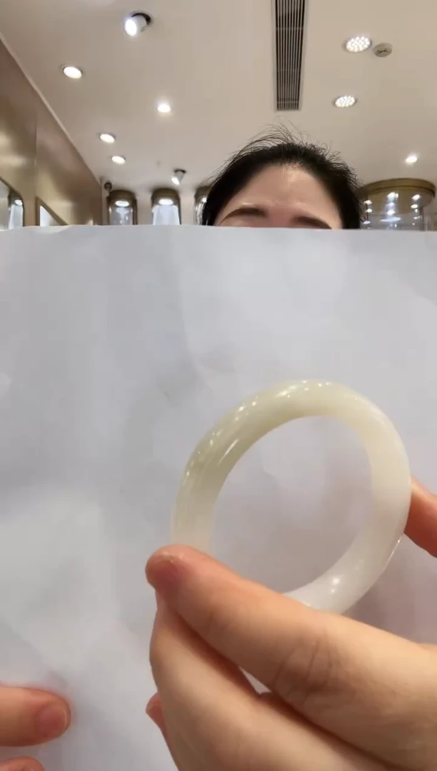 和田玉手镯未镶嵌60