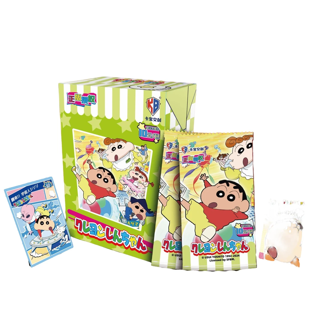 卡宝 蜡笔小新 • 电影大作战10元包 收藏卡牌盲盒（代拆）