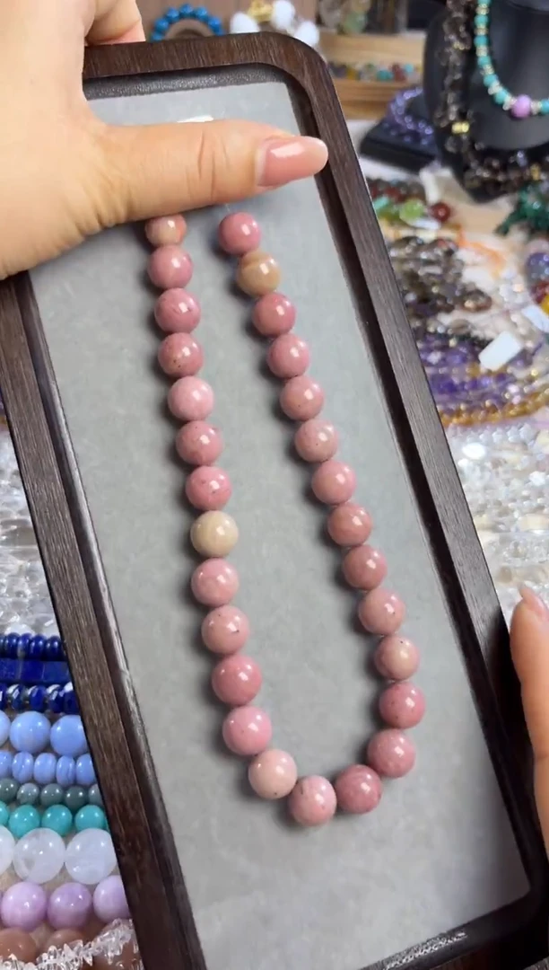 未镶嵌玛瑙/玉髓珠宝半成品红纹石卡12