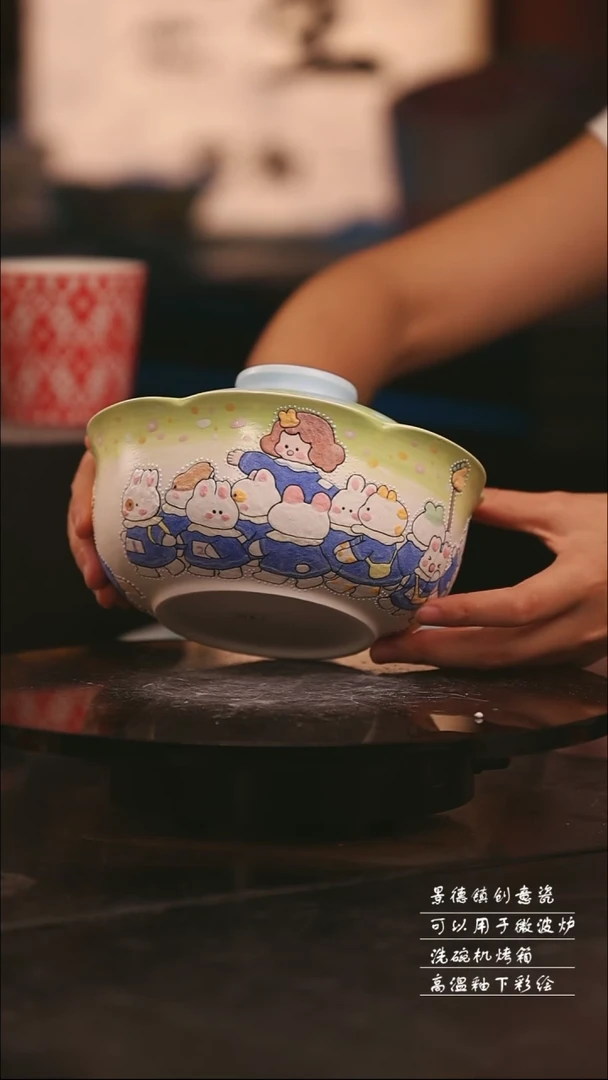 景德镇可爱设计师款陶瓷