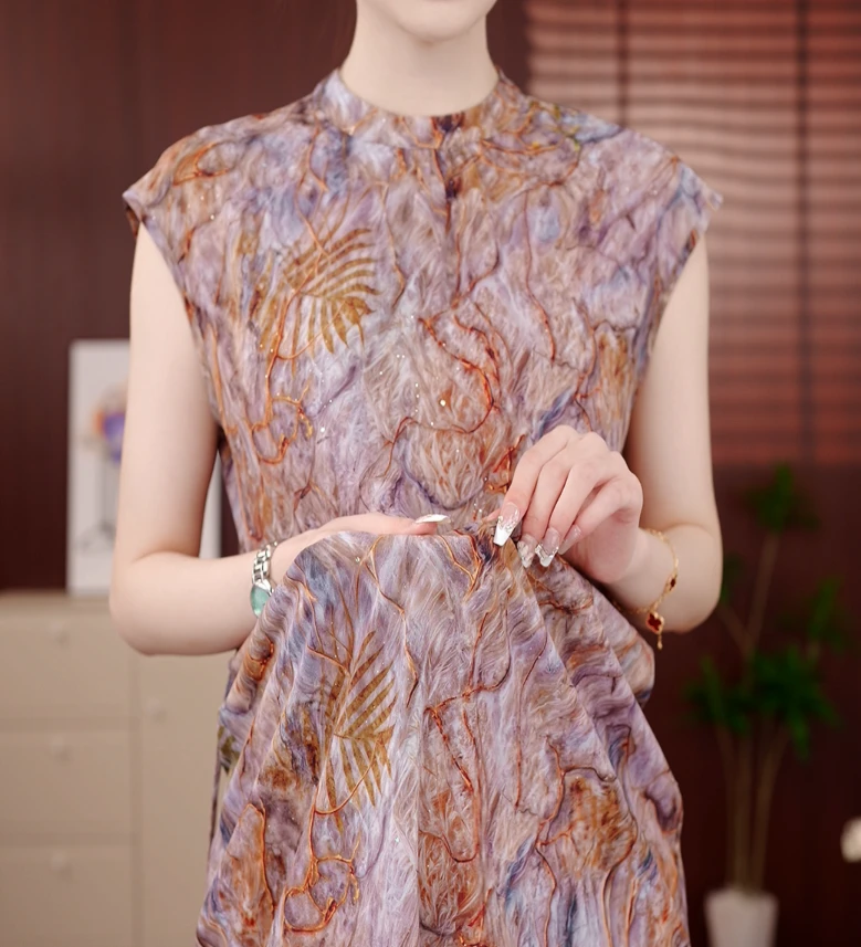 [送腰带]专柜上新2025新款气质减龄百搭沉鱼落雁显瘦连衣裙