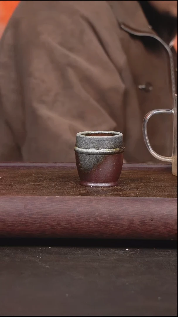 茶壶紫砂柴烧 杯