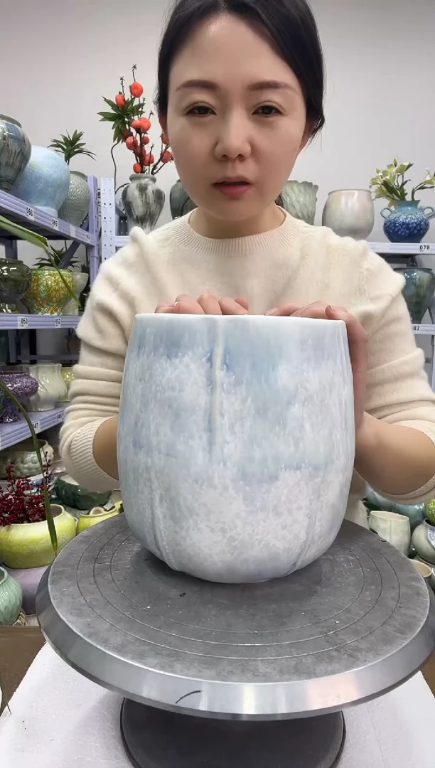 【1.2】花盆链接 高：  20口：15