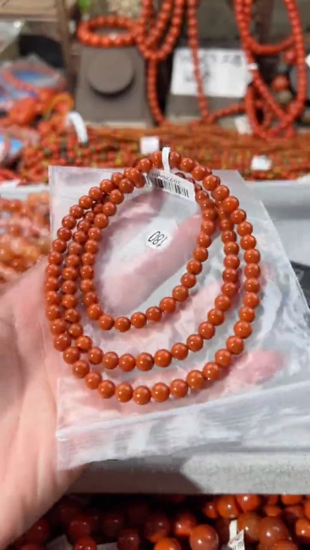 【闪购商品】南红玛瑙手串未镶嵌6