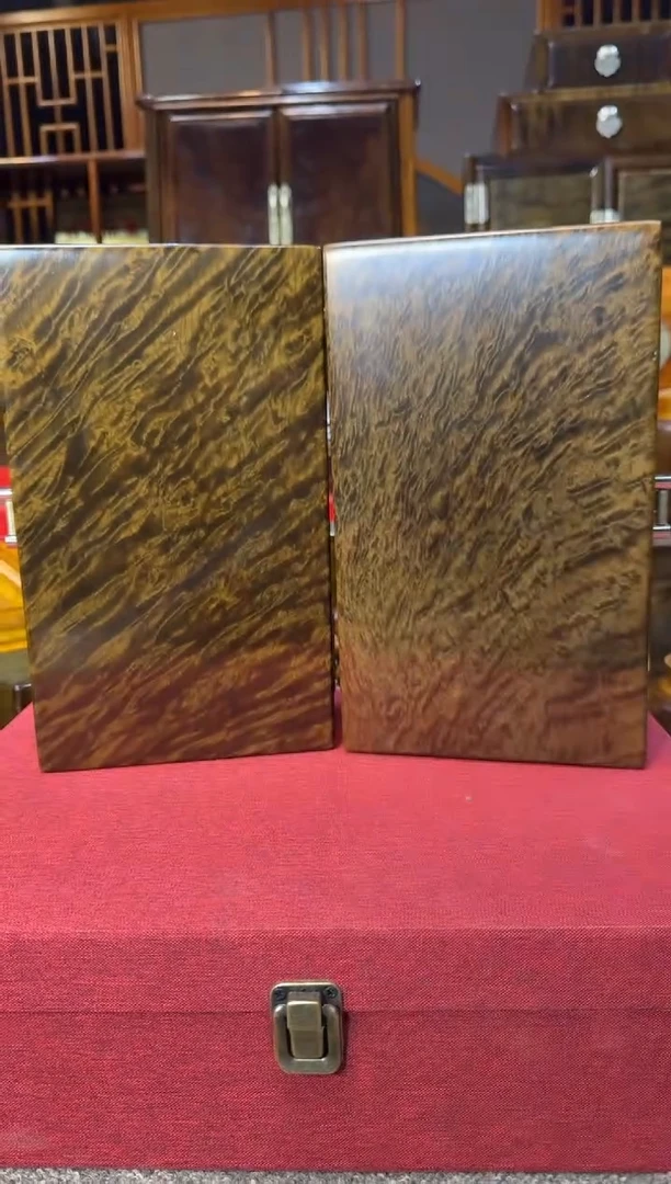 【闪购商品】乌木类成套家具阴沉乌木对盒