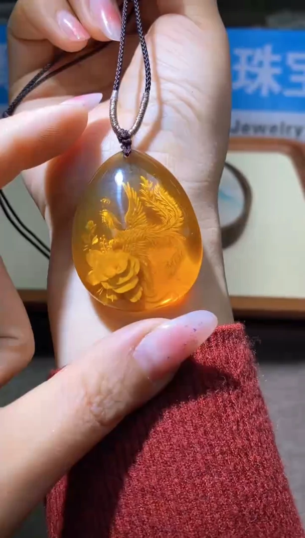 【闪购商品】琥珀颈饰未镶嵌多样性发一件740