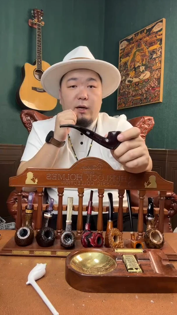 石楠木木雕款意大利进口石楠木烟斗