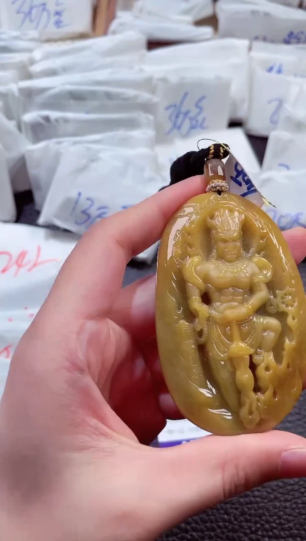 翡翠未镶嵌颈饰00004742不动