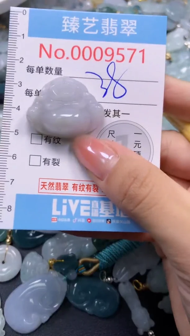 颈饰未镶嵌翡翠9570