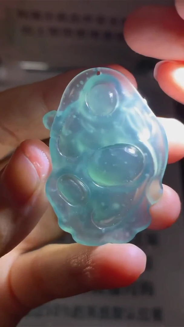 未镶嵌定制翡翠故****~-毛货-不退不换-