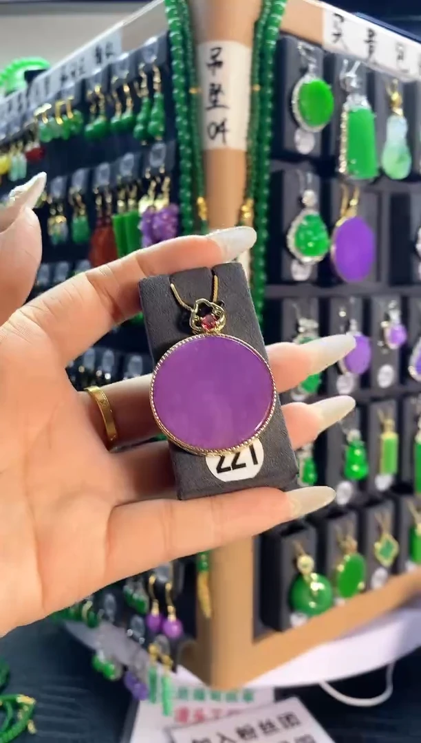 【闪购商品】翡翠耳饰银S925镶嵌221....