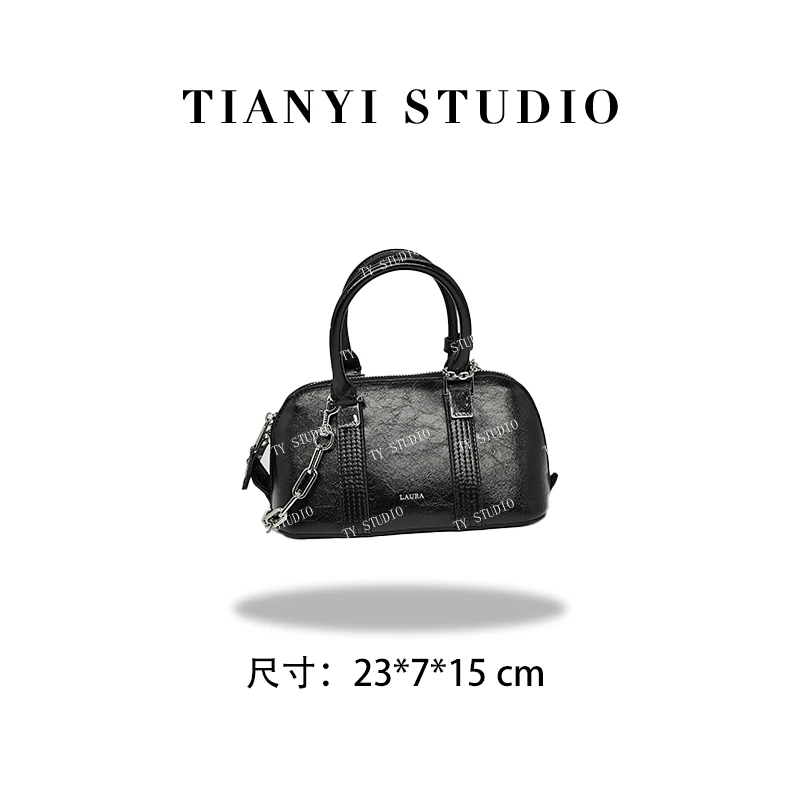 【TY】SD-5511-黑色 轻奢高级韩版单肩潮流时尚简约女包