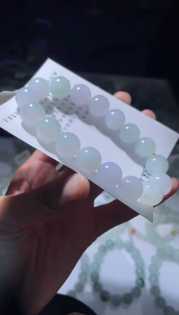 未镶嵌定制翡翠翡翠手串